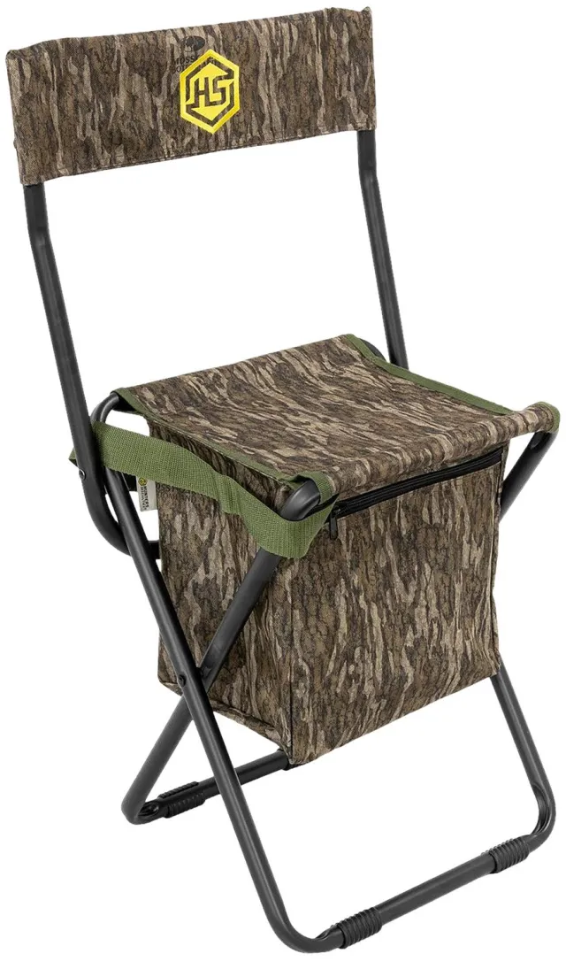 GSM Outdoors DoveChair with Back Mossy Oak New Bottomland Camo - GSM Outdoors