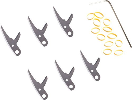 Swhacker SWH00265 Levi Morgan 2-Blade 100gr Replacement Blades Curved - Swhacker