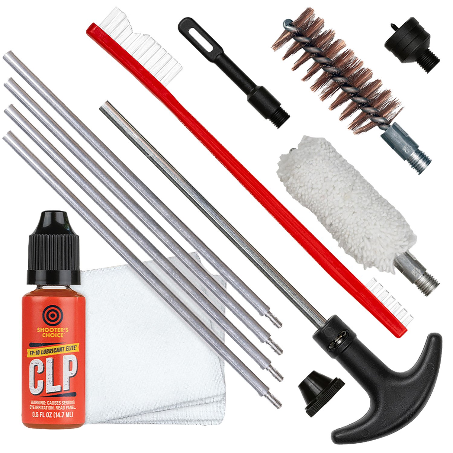 Buy Shooter's Choice 12 GA Shotgun Cleaning Kit with Brass Components online