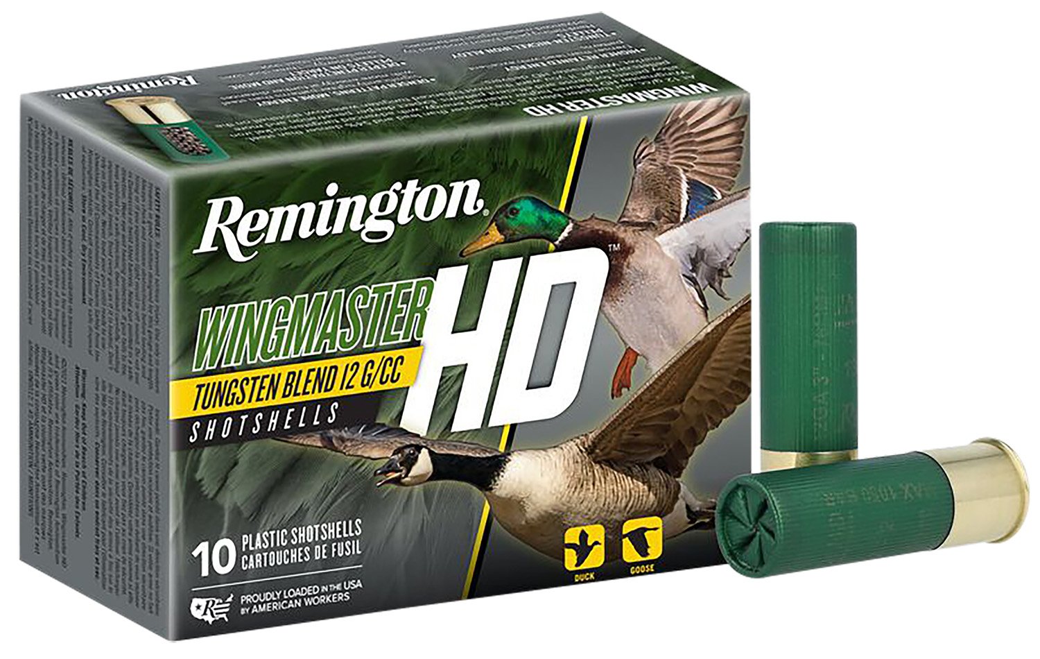 Remington Wingmaster HD 12 Gauge 3 In 1.5 oz #2 Shot 10 Rounds - Remington Arms Company, LLC - 12 Gauge