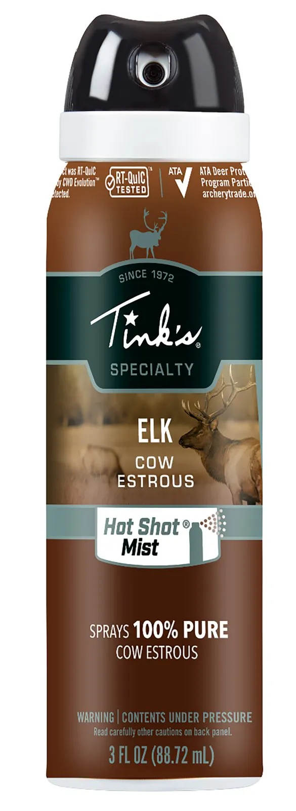 Tink's W5330 Elk Cow Estrous Mist 3 oz Pure Lure Long Range Spray - TINK'S SCENTS