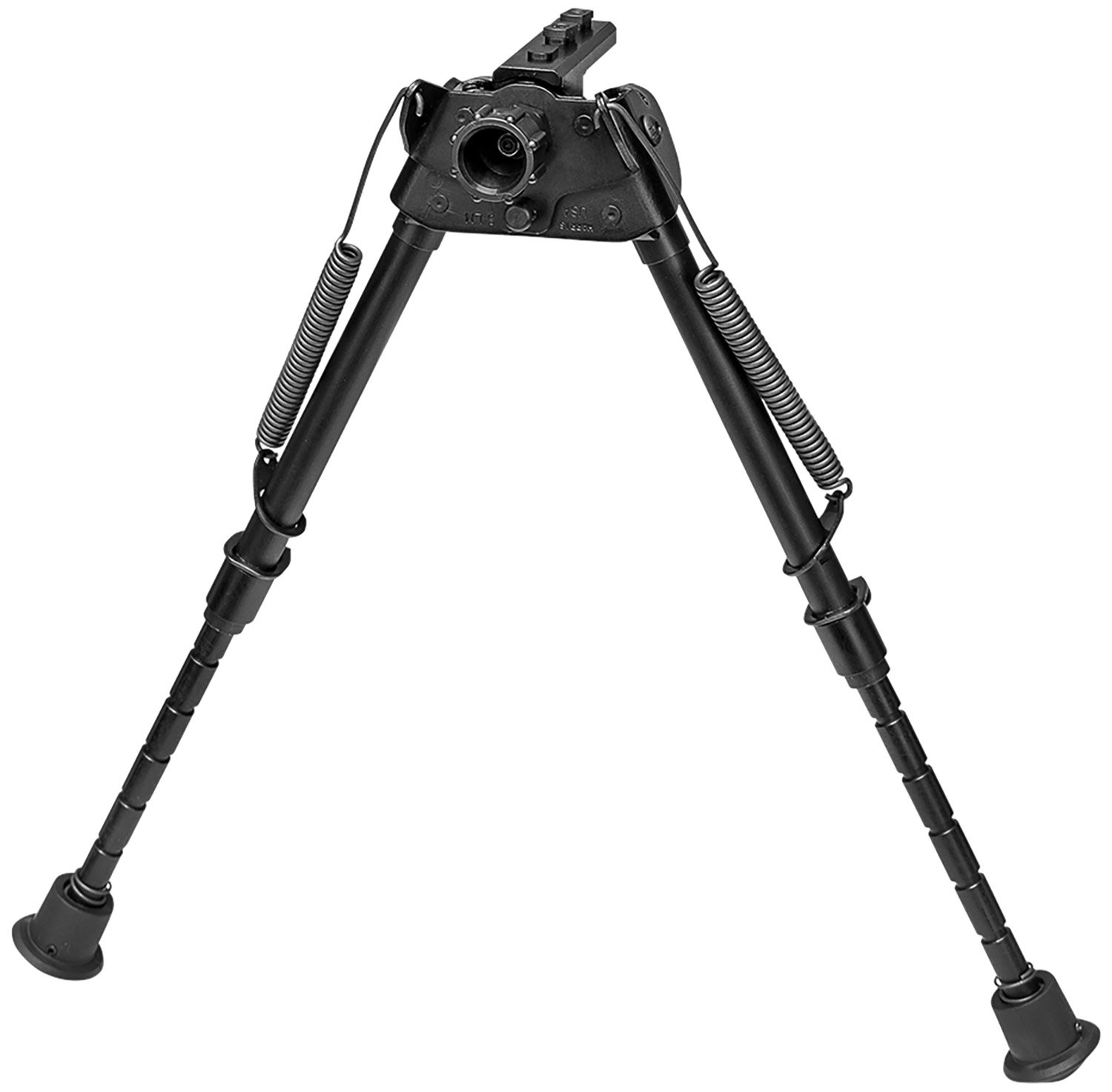 Harris Engineering S Series LM M-LOK Bipod, 9-13 Inch Adjustable Notch Legs, Anodized Black Finish - Harris Engineering