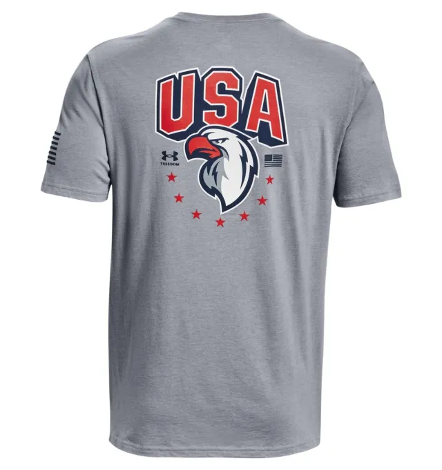 Under Armour Freedom Eagle T-Shirt Short Sleeve Graphic