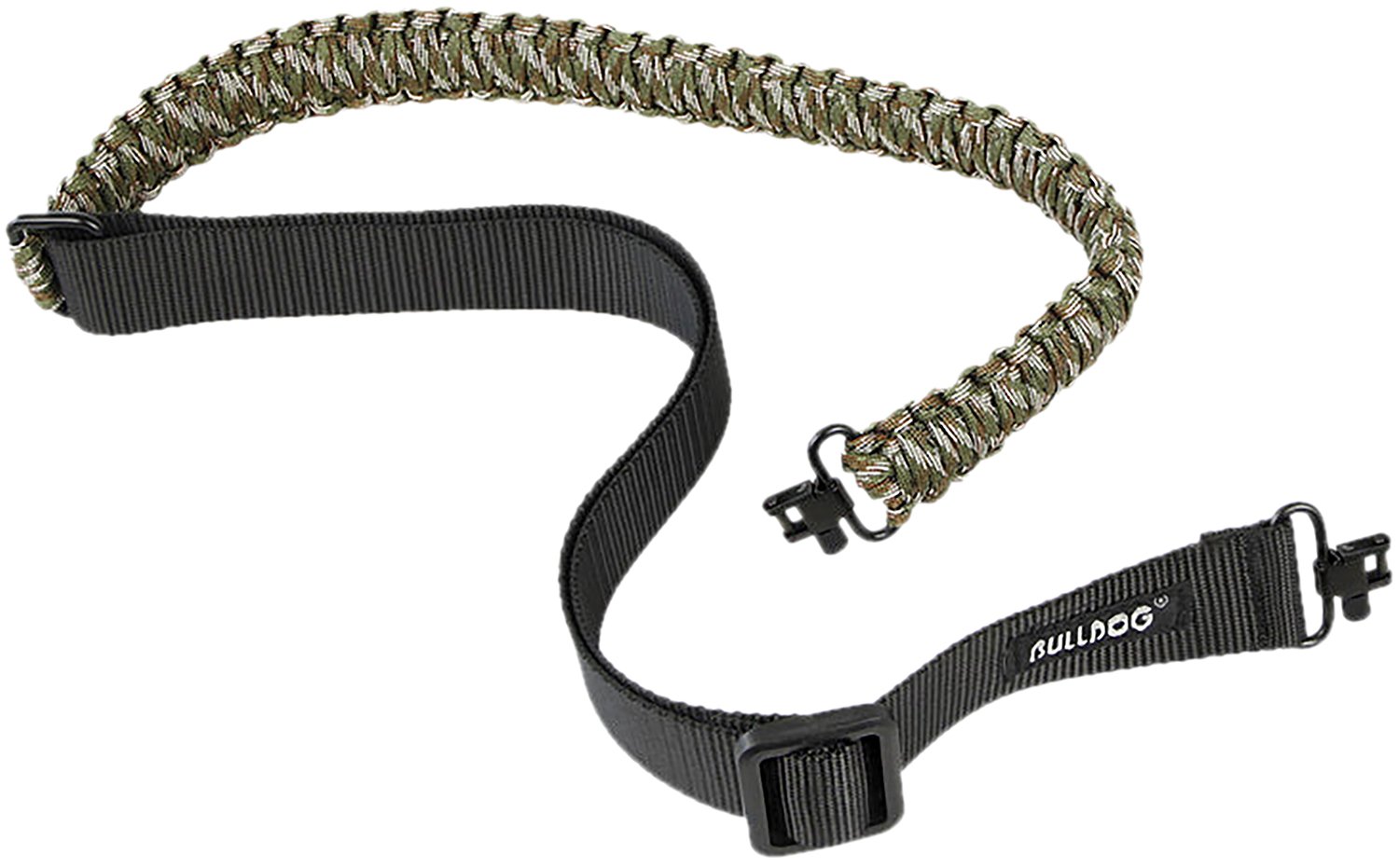 Bulldog BD836 Paracord Rifle Sling with Deluxe Locking Swivels - Bulldog