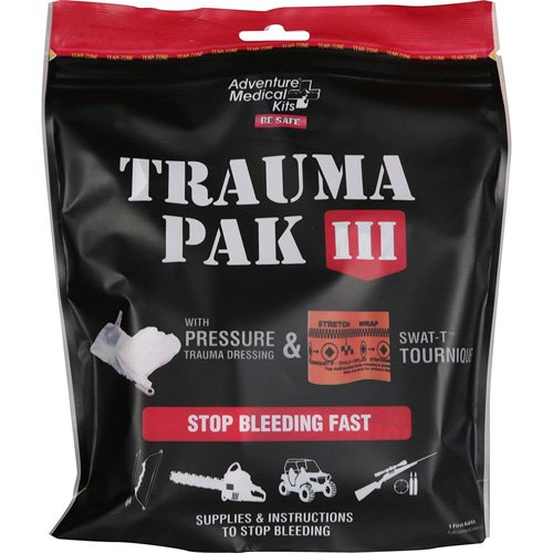 Adventure Ready Brands QuikClot Trauma Pak III Dressing & SWAT Tourniquet - Adventure Ready Brands