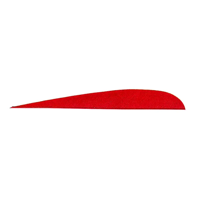 Buy Gateway 500RPSRR-100 Parabolic Feathers Red 5" RW 100 Pack online
