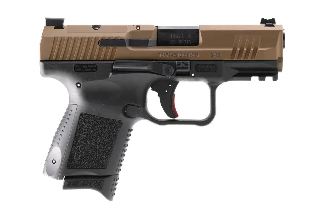 CANIK TP9 Elite SC 9mm Luger 3.60In 15-Round Black/Bronze - CANIK - 9mm
