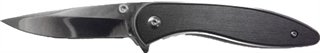 SARGE SK-820 Hornet 3.25" Black Aluminum Swift Assisted Knife - Sarge Knives