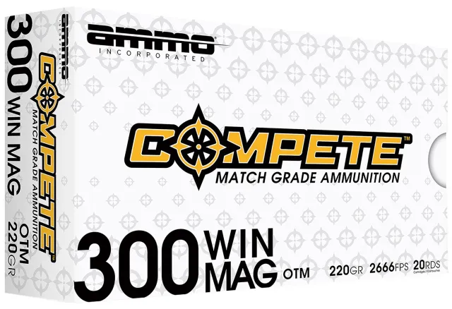 Ammo Inc. 300WM190BTHPA20 .300 Win Mag 220gr OTM 20rd Box - Ammo Inc. - .300 Win Mag