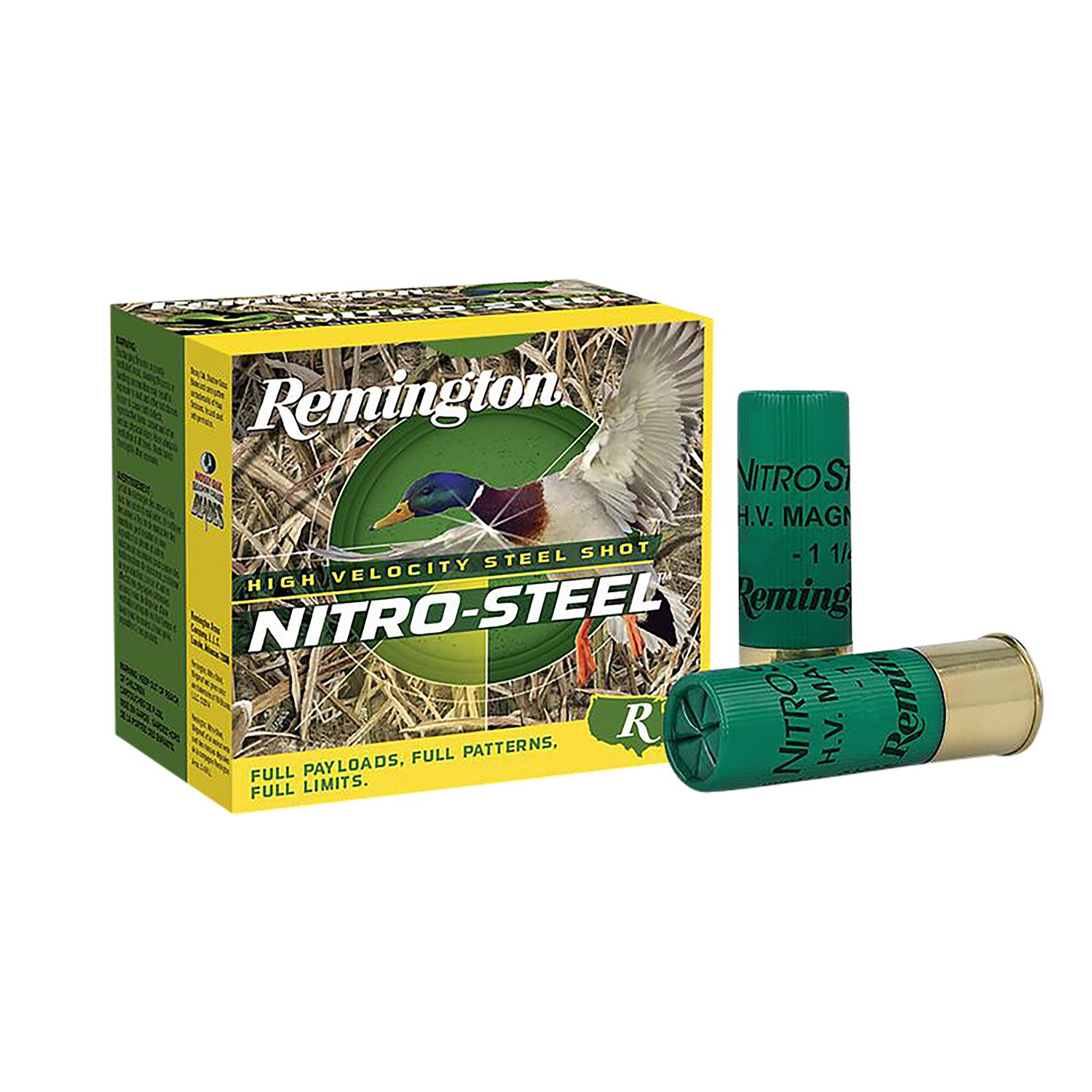 Remington Nitro-Steel 12 Gauge 3 in 1 3/8 oz #2 Shot 25 Rounds - Remington Arms Company, LLC - 12 Gauge