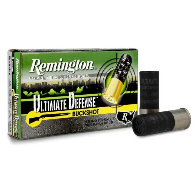 Buy Remington Ammunition 20633 Ultimate Defense Buckshot 12 Gauge 3" 00 Buck Shot 5 Per Box/ 20 Cs online