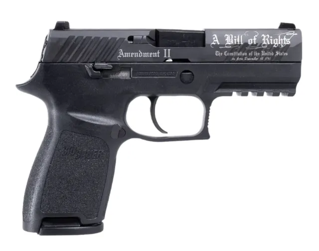 Sig Sauer P320C 9mm Pistol 2nd Amendment