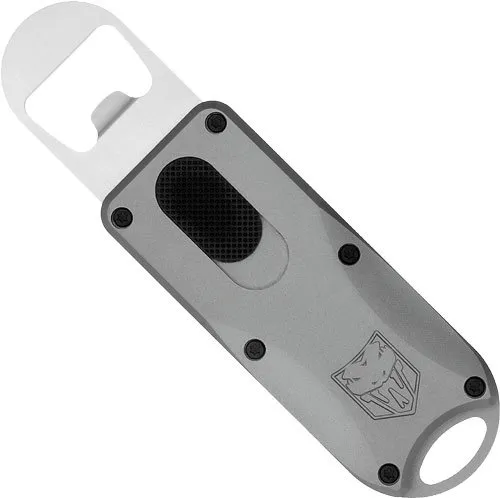 Buy CobraTec CTOTFBOGRY Bottle Opener OTF Grey with Lanyard online