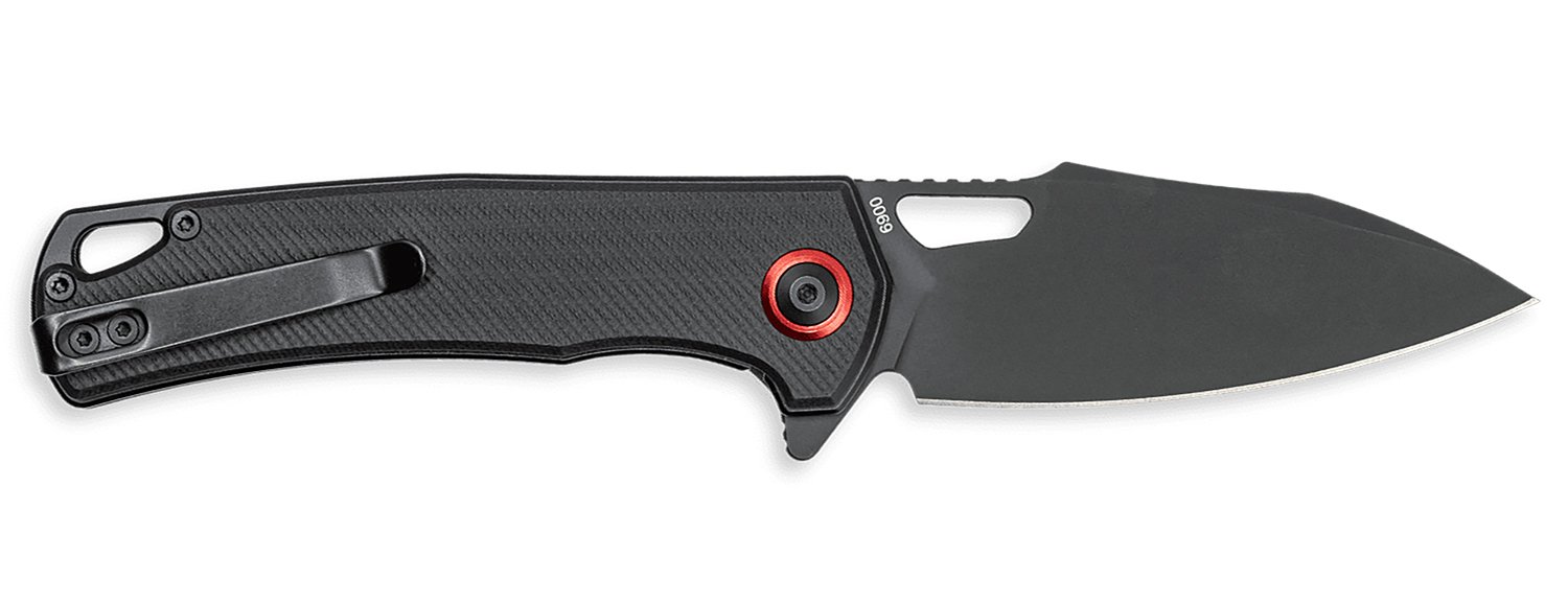 Cobratec CTWOLVERINEBLK D2 Blade G-10 Scales Liner Lock Knife - CobraTec Knives