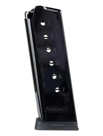 Buy Rock Island Armory 54172 Magazine .45 ACP 7 Rounds Blued Steel online