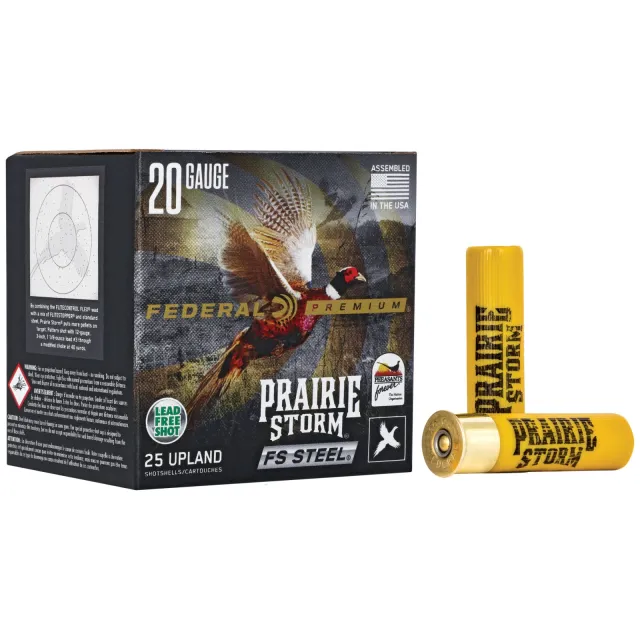 Buy Federal Premium PFSX207FS4 20 Gauge 3" 7/8 oz #4 FS Steel Shot 25 Rounds online