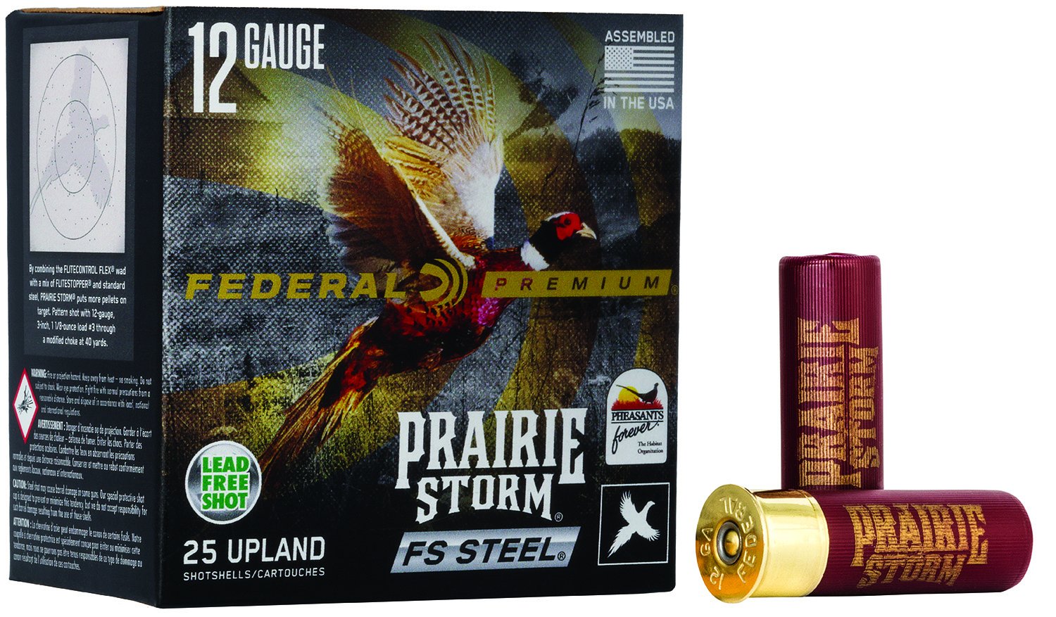 Federal Premium PFSX207FS3 20 Gauge 3 In 7/8 oz #3 Steel Shot 25 Rounds