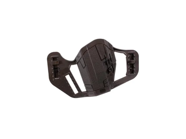 Uncle Mike's Apparition Holster - Ambidextrous, Black Polymer, IWB/OWB, Belt Clip, Glock 19/23/26/27/32/33 - Uncle Mike's