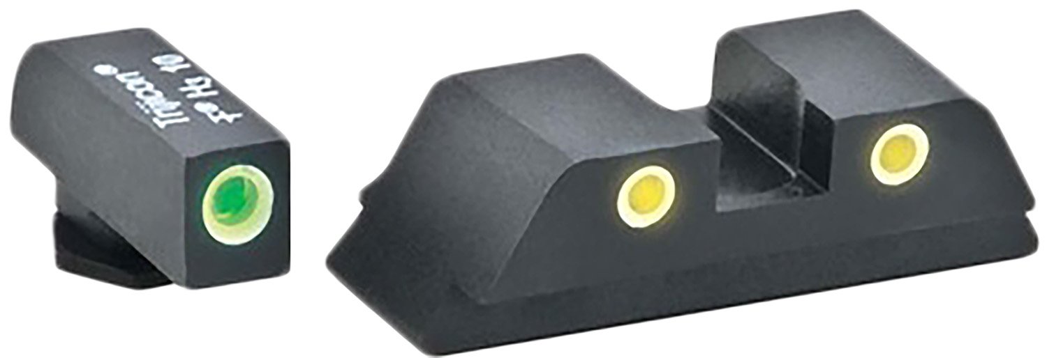 AmeriGlo GL5115 Tritium Sight Set Glock Gen 5 9mm/.40 Night Sights - AMER