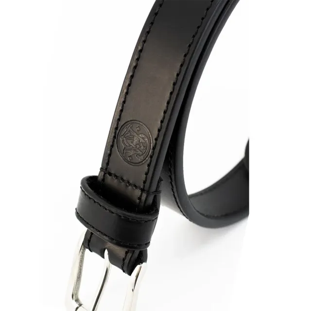 Cameleon S&W Adjustable Black Leather EDC Belt 46-48 Inches - Rugged Rare
