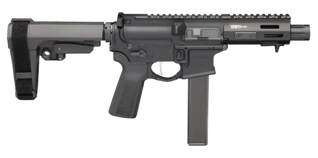 Springfield STV95509B Saint 9MM Pistol 32+1 Black SBA3 Brace - Springfield Armory - 9mm