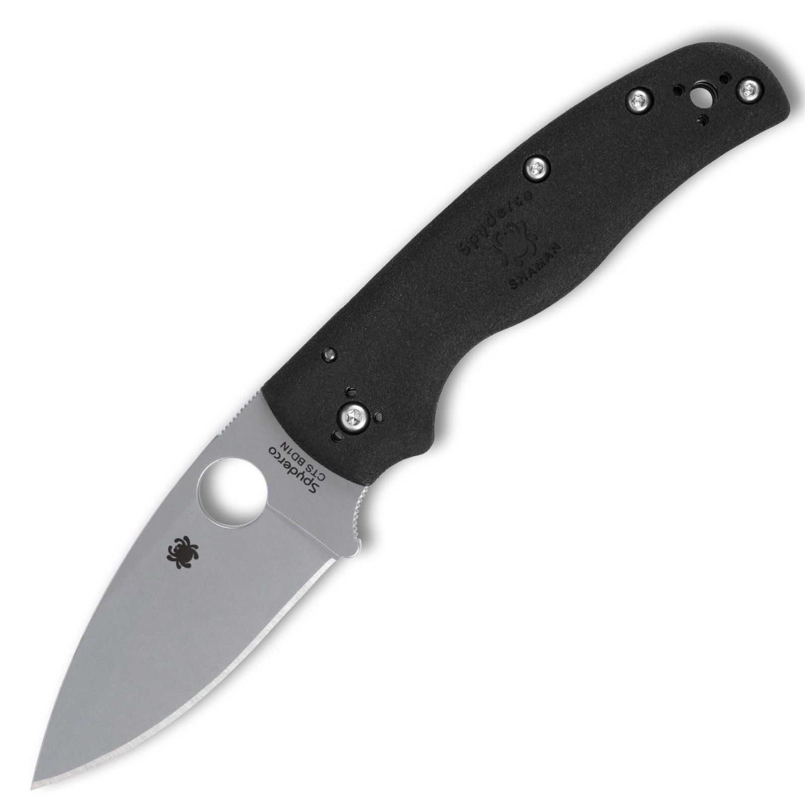 Buy Spyderco Shaman Lightweight Folding Knife 3.58" Drop Point Blade 8.25" online