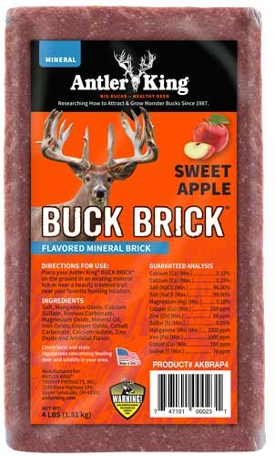 Buy Antler King Sweet Apple Buck Brick Mineral 4# online