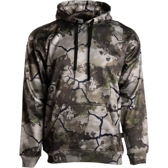 Kings KCM1400-KCU-M Hunter Hoodie KC-Ultra Camo Medium, Quick-Dry Fleece - Kings Camo