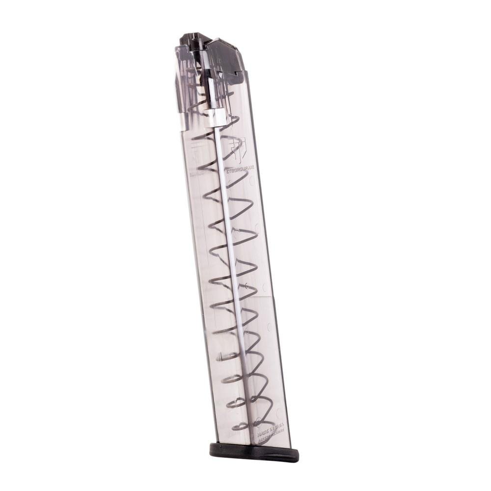 Elite Tactical Systems Omega 9mm 32rd Glock 17/19 Translucent - Elite Tactical Systems - 32RD