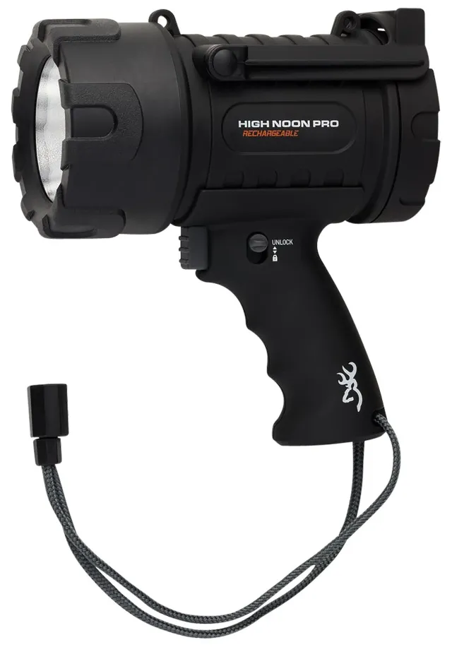 Browning High Noon Pro USB Black 110-1400 LUMENS 3717775 - Browning - 110-1400 LUMENS