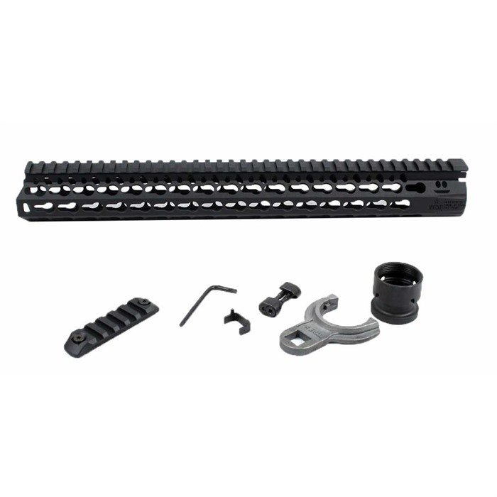 Bravo Company BCM-KMR-A17 17" KeyMod AR-15 Handguard Black Aluminum - Bravo Company Manufacturing