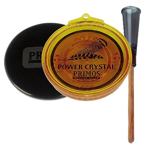 Buy Primos 217 Power Crystal Turkey Friction Call Hen Sounds Attracts Turkeys Multi Color Crystal/Wood online