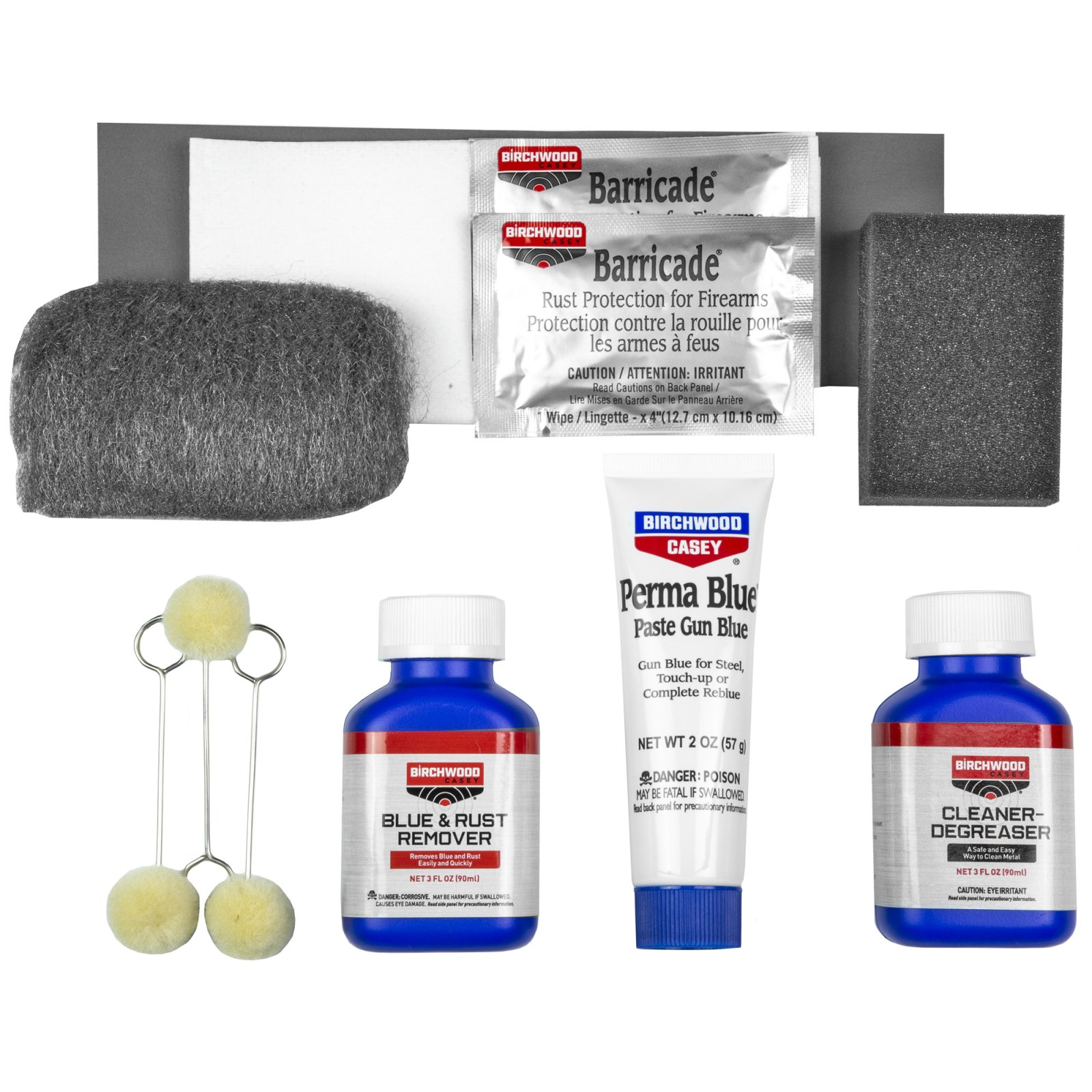 Birchwood Casey 13701 Perma Blue Gun Blue Paste Kit - Birchwood Casey