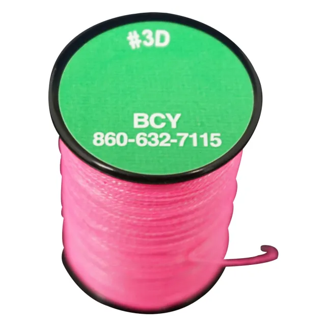 BCY 3D End Serving Neon Pink 120 yds. - BCY