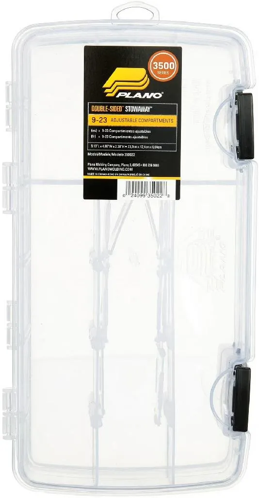 PLANO 3500-22 2-Sided StowAway 9-23 Adjustable Compartments - PLANO