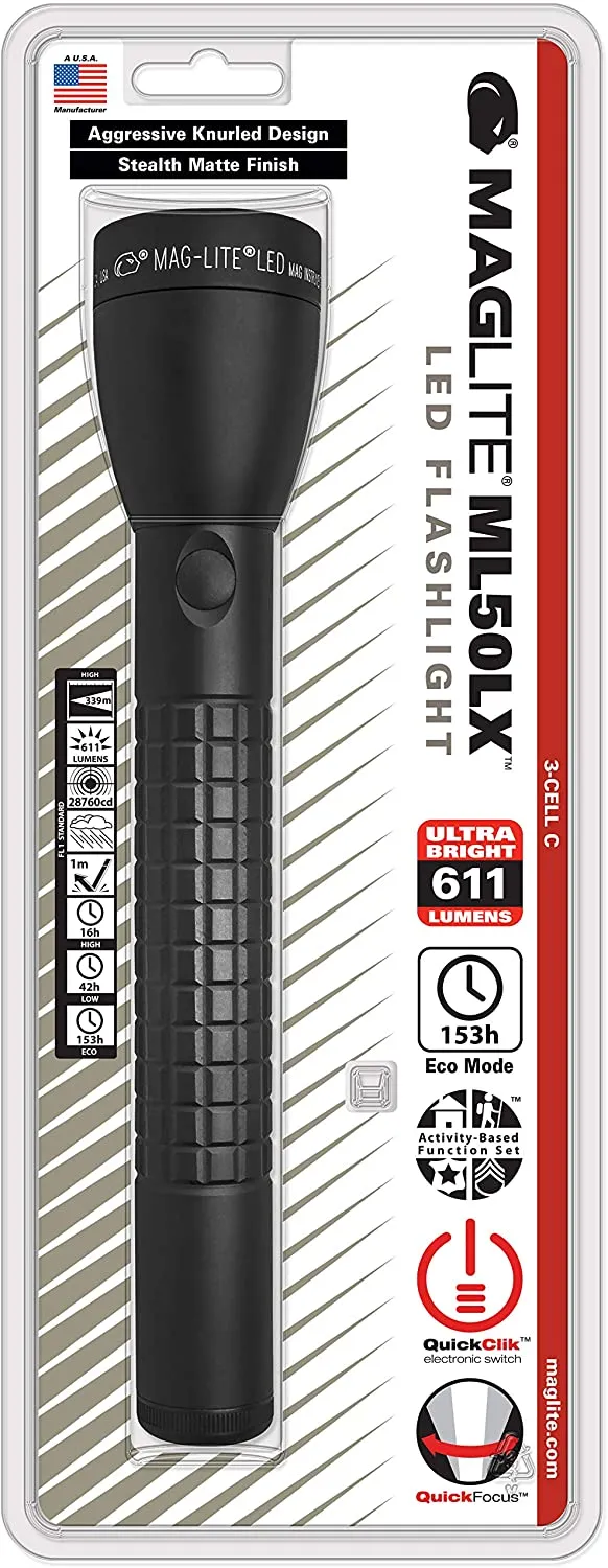 ML50LX 3 C-Cell LED Flashlight - Maglite