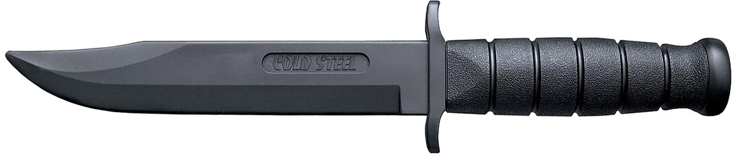 Cold Steel CS92R39LSF 7In Santoprene Trainer Blade 12In Overall Black - Cold Steel
