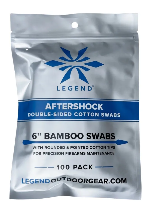 Buy LEGEND AS-CS-100 AFTERSHOCK DBL SIDED 6"SWABS online