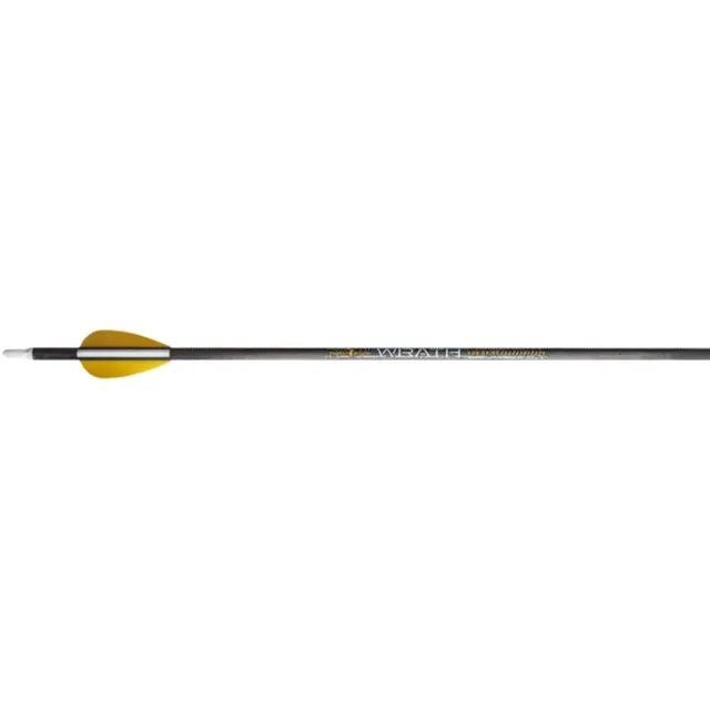 Trophy Ridge AA400 Wrath Arrows 400 Spine 27" 6-Pack Carbon Construction