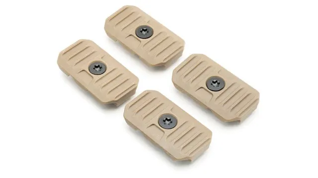 Strike Industries AR-CM-COVER-S-FDE M-LOK Cable Cover Short FDE Polymer - Strike Industries