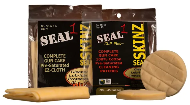 Buy Seal 1 SS-12 Seal SKINZ Cleaning Patches 270-30 Cal 1.75" Cotton online