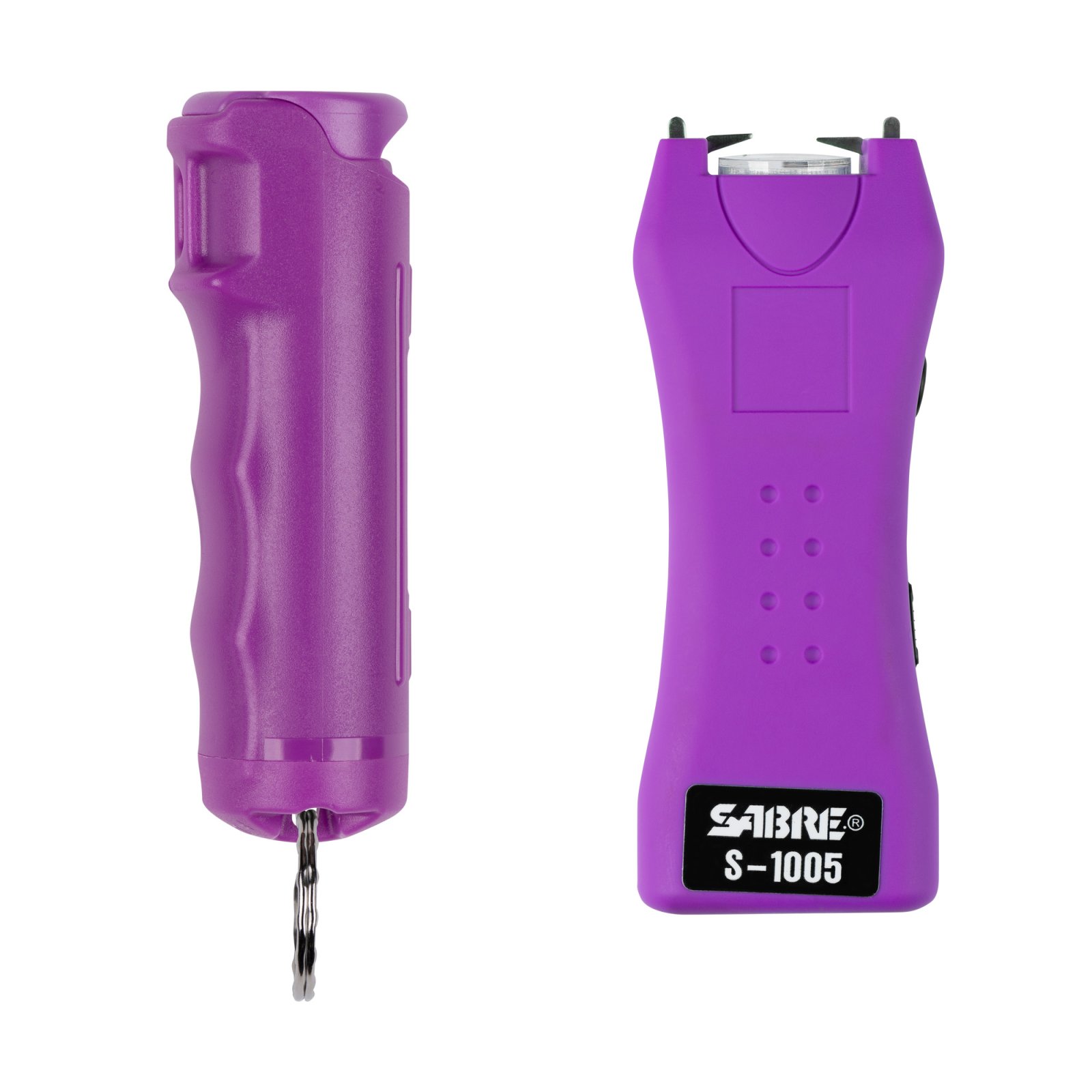 Sabre Stun Gun Pepper Spray Kit Purple Flashlight S5PR-F15PR - SABRE