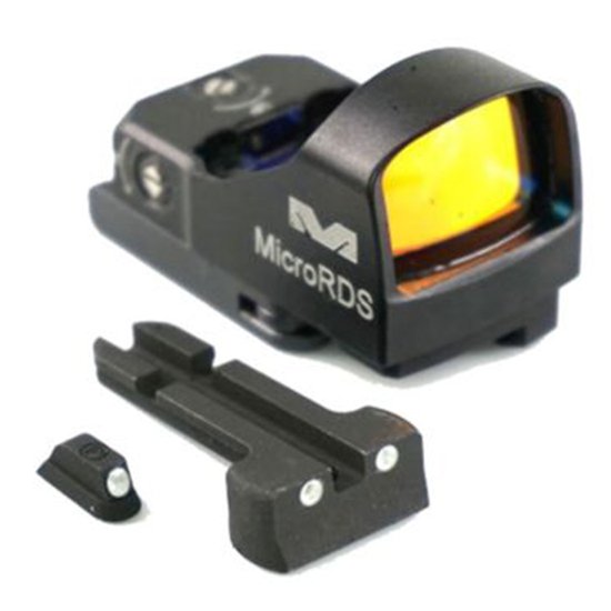 Meprolight MicroRDS Red Dot Sight Kit for S&W M&P 5" TruDot System - Meprolight