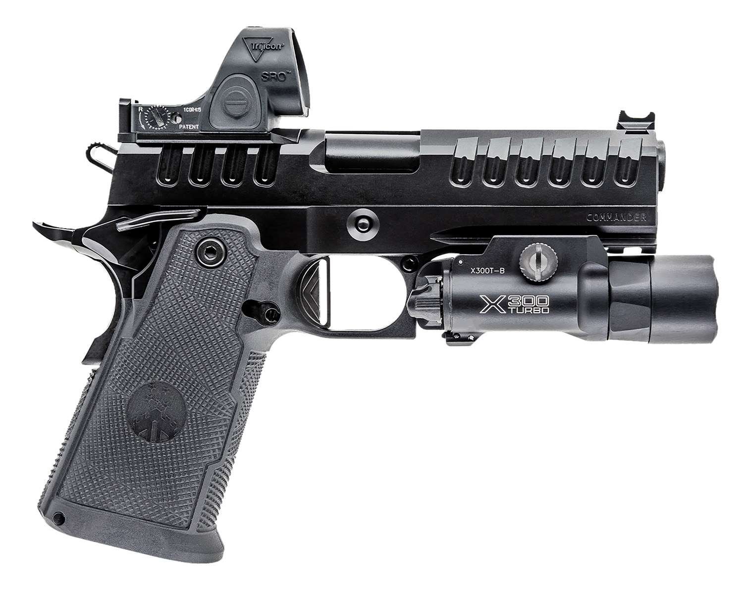 WATCHTOWER Firearms APACHE-9MM-CMNDR-BLK 9mm Luger 4.25 In 15+1 Black PVD - WATCHTOWER Firearms - 9mm Luger (9x19 Parabellum)
