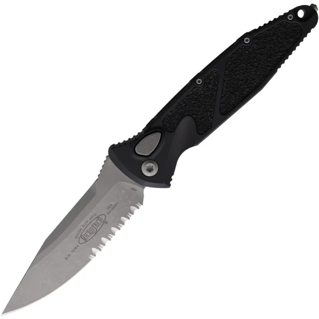 Microtech Socom Elite 160A-11AP S/E-Auto 3.98 In Apocalyptic Black - MICROTECH