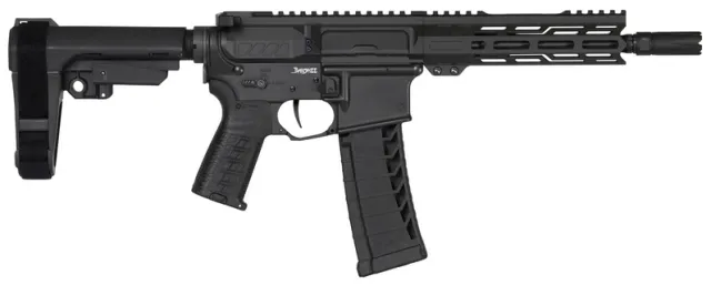 CMMG 22A7E0FAB Banshee MK4 22LR 9" Barrel Armor Black AR Pistol