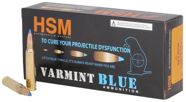 Buy HSM Ammunition 22354N .223 Rem 54gr Sierra BlitzKing 3120fps 20rd Box online
