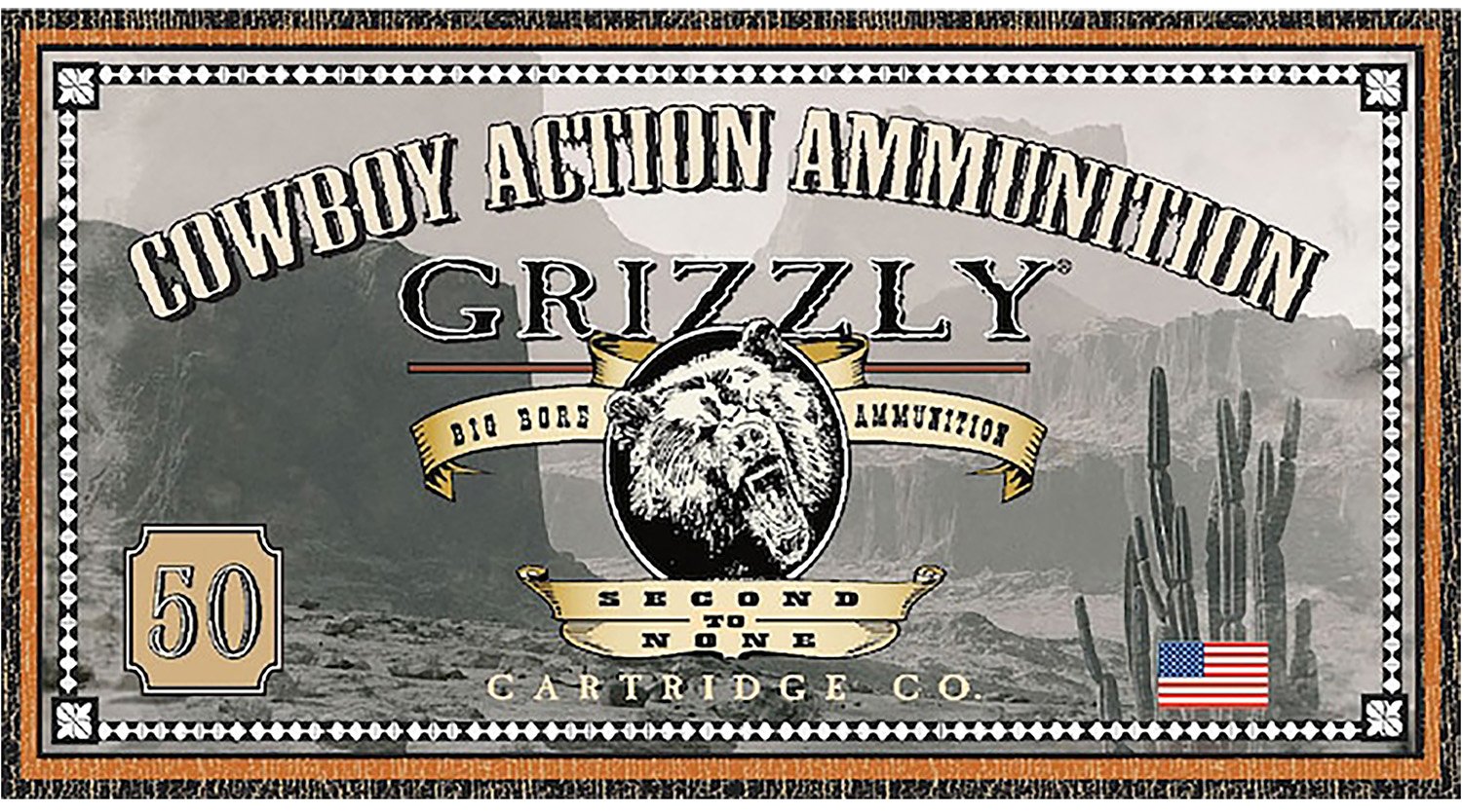 Grizzly GC38SP7 38 Special 158gr Semi Wad-Cutter Ammo, 50/Box - GRIZZLY - .38 SPECIAL