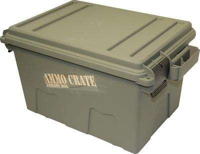 MTM Case Gard Ammo Crate Utility Box Army Green ACR7-18 17.2x9.2 - MTM Case-Gard