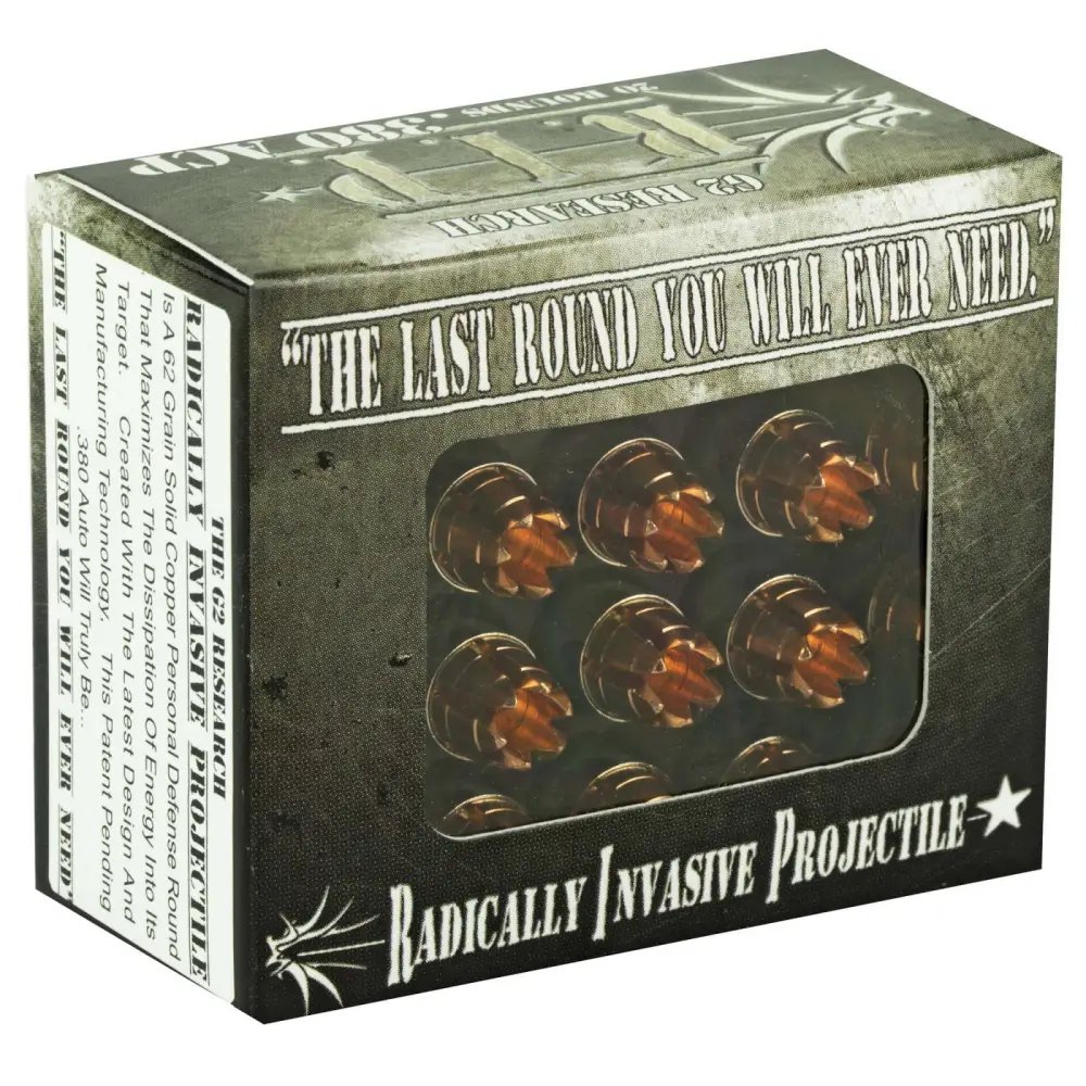 G2 Research RIP 380 Auto 62 Grain Hollow Point Ammunition - G2 Research - 380 Auto